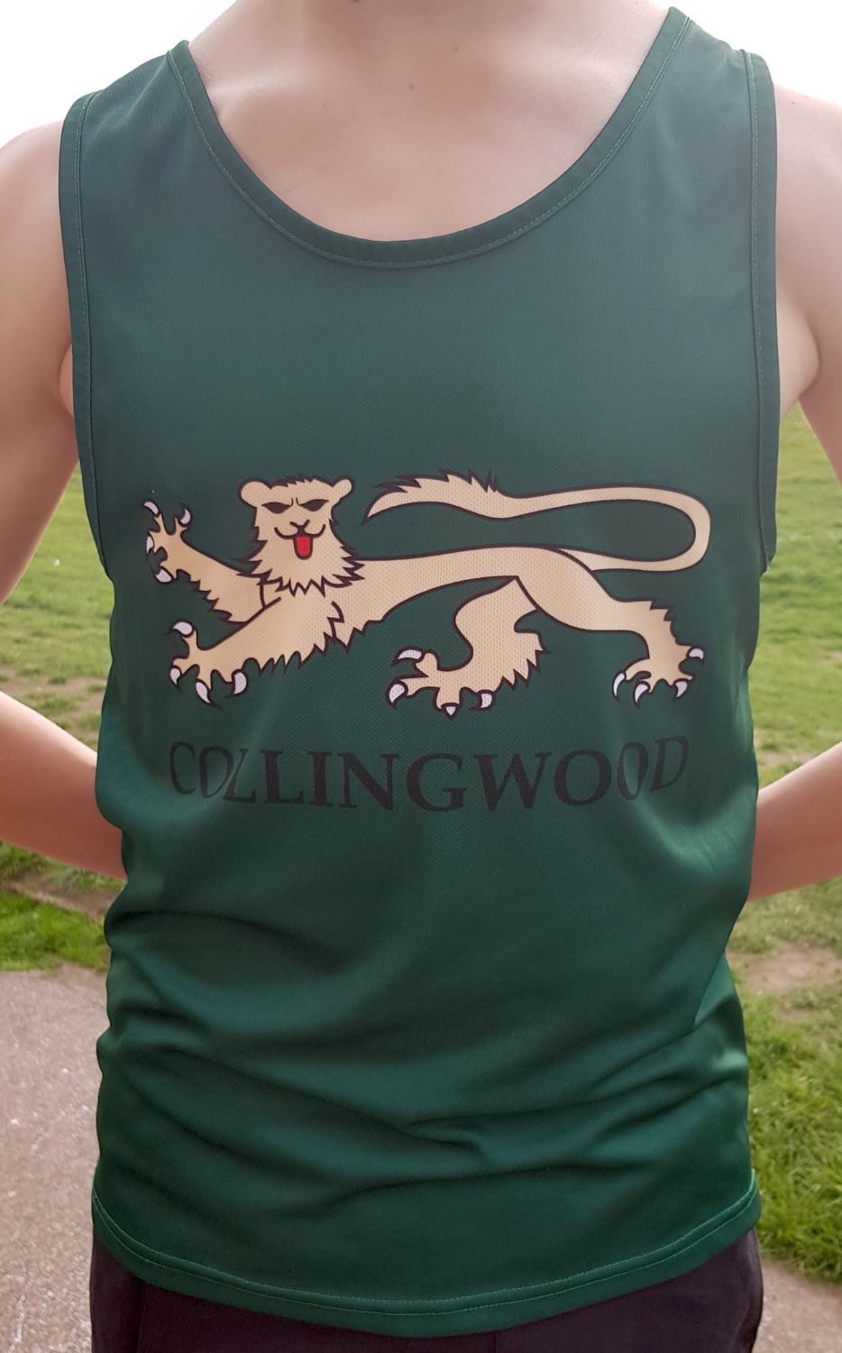 Collingwood sports vest